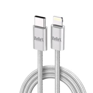 کابل شارژ زلکس مدل ZX-2060 C to iOS (PD)